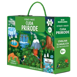 Kid Naklada Slagalica Istraži i nauči - Čuda prirode, 100 dijelova