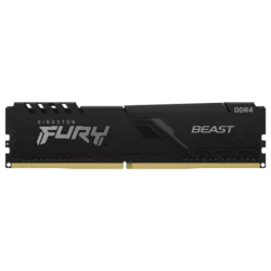 RAM DDR4 16GB 3200MHz Kingston Fury Beast Black KF432C16BB16