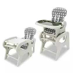 Asalvo stolica za hranjenje Convertible Stars Grey 18304