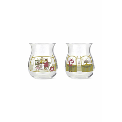 Dekorativen svečnik Holmegaard Christmas Tea Light 2-pack