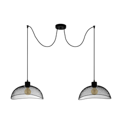 Eglo 43306 - Luster na sajli POMPEYA 2xE27/60W/230V pauk