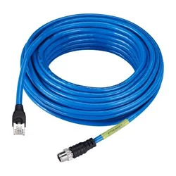 Hanwha SPP-C08100E Ethernet kabel, modra barva, 10m