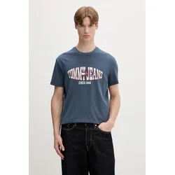 Tommy Jeans kratka majica moška bombažna