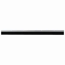 Držač četke za vrata 12 pcs Srebrno 100 cm Aluminijski legura