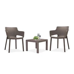 Set vrtnega pohištva za balkon Roeva cappuccino