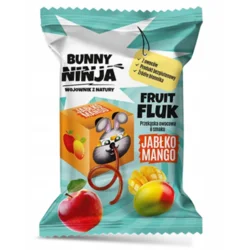 shumee Sadni prigrizek Bunny Ninja brez sladkorja, okus: jabolko in mango 15 g