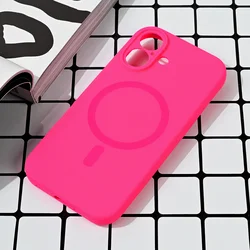 Torbica Magsafe Pure color za iPhone 16 6.1 pink