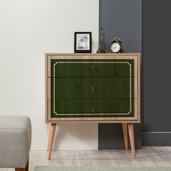 Aberto Design Komoda Trio Hrast