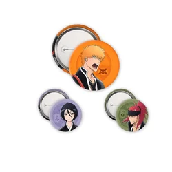 Bedževi AbyStyle - Bleach - Ichigo, Rukia, Renji - Badge Pack