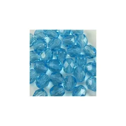 Češke perle polirane perla 4mm akvamarin