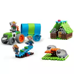 Marioinex Konstruktor Mini Waffle farma 902554-4