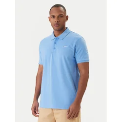 Reebok Polo majica Breen RK25562CCM Svetlo modra Regular Fit