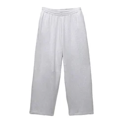 Pull&Bear Hlače svetlo siva
