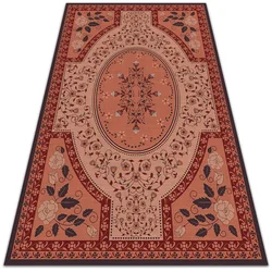 Decormat Vinilna preproga Vzorec cvetličnega venca 80x120 cm