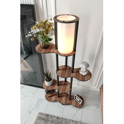 Opviq Podna lampa KS-11114, 17x150 cm, IP20, Crno-braon
