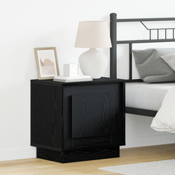 Noćni ormar Crna 44 x 34,5 x 45 cm Konstruirano drvo