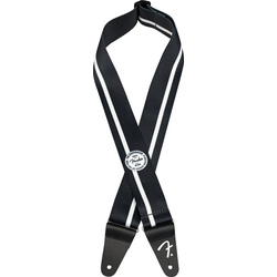 Fender 70th Anniversary Polyester Tekstilni kitarski pas Black