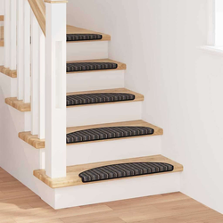 Samoljepljivi stepenasti ulošci 15 pcs Antracit 65 x 21 x 4 cm