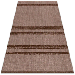 Decormat Zunanja preproga Rjava v linijah 100x150 cm