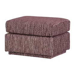 Bordo rdeč oblazinjen tabure Lou – WOOOD