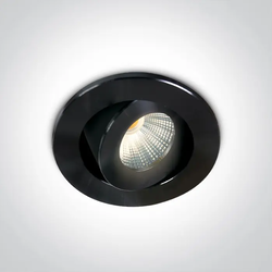 UGRADBENA SVJETILJKA LED/1W-350mA/3W-700mA/3000K/200lm/40° IP20 DIM. CRNA