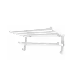 Držač peškira za kupatilski radijator HF SHEFFIELD 52x28,4 cm, beo