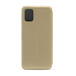 Maska za telefon ROYAL FLIP COVER za Motorola G9 Plus, Zlatna