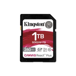 KINGSTON Memorijska kartica SDR2V6/1TB 1TB SDXC UHS-II 280R/150W U3 V60