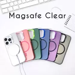 Maska za mobilni telefon Samsung Galaxy A35 5G CLEAR, Magsafe, Plava