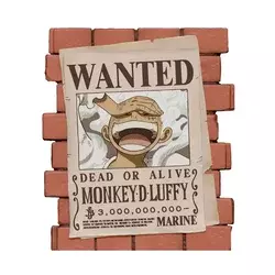 Kasica (Bank) One Piece - Luffy Wanted