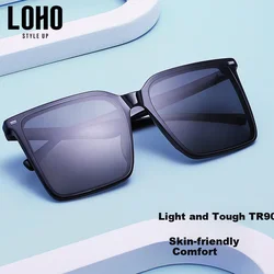 Loho Unisex naočare za sunce, Crne