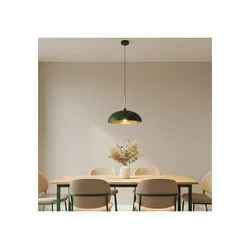 Brilagi - Luster na sajli ABRAHAM 1xE27/60W/230V prečnik 35 cm zelena