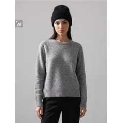 Sinsay - Beanie kapa sa dodatkom vune i alpake - crno