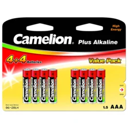 Alkalna baterija Plus 1.5V LR03 AAA 8/1