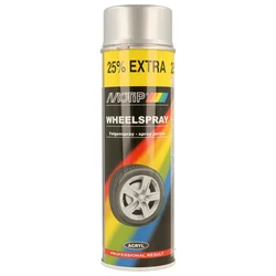 Boja za felne MOTIP 500 mL srebrna