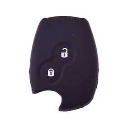 888 CAR ACCESSORIES Silikonska navlaka za ključeve crna Renault
