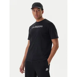 Kappa Majica Feddu 311H7HW Črna Regular Fit
