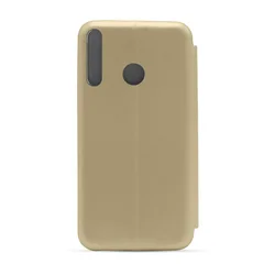 Maska za telefon ROYAL FLIP COVER za Huawei P40 Lite E, Zlatna