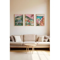 Wallity slika Ersy3Ham2, 3 dijela, 33 x 48 cm