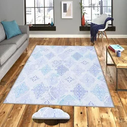 Conceptum Hypnose Tepih Eexfab979-1, Pravougaoni, 100 x 300 cm, Plavi