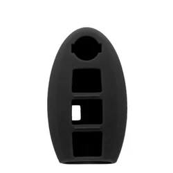 CAR 888 ACCESSORIES Silikonska navlaka za ključeve Nissan crna