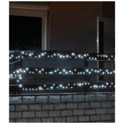 LED božićni lanac za spoljašnju upotrebu, 500 LED, 35 m, IP44, hladno belo svetlo