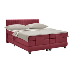 Boxspring Krevet Dixon 160/200 cm , boja crnog vina