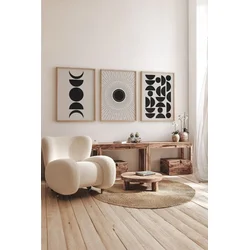 Wallity slika 3Dartsoho73, 3 dijela, 33 x 48 cm