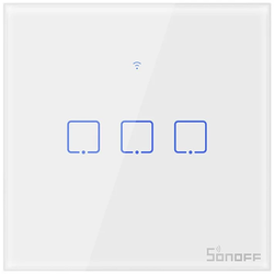 Smart Switch WiFi + RF 433 Sonoff T1 EU TX (3-channel)