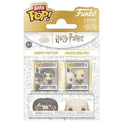Komplet 2 vinilnih figuric Funko Bitty POP! Harry Potter in Draco Malfoy