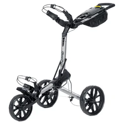 Ročni golf voziček BagBoy Slim Fold Ultra Slim Deluxe Silver/Black