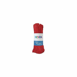 RAFIJA PRIRODNA 50G HEYDA 20-48877 91 CRVENA