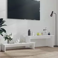 TV ormarić bijeli 180 x 30 x 43 cm od konstruiranog drva