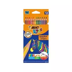 Drvene bojice BIC cev.stripes 1/12